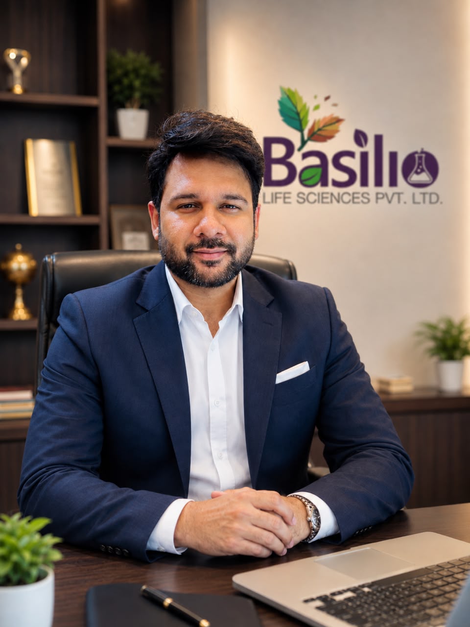 Mr. Ayan Kaushik, Director of Basilio Life Sciences
